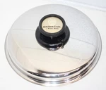Kitchen Craft West Bend 9.5" Heavy Duty Stainless Steel Lid For Saucepan Skillet. Fixed Price $19.95.