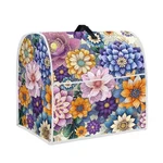 Boho Floral Print Aid Mixer Cover,kitchen For Stand 5.... Fixed Price $27.91.