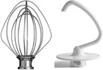 K45DH + K45WW Dough Hook & Mixer Wire Whip For Kitchenaid, SAW10674618 9704329. Fixed Price $22.00.