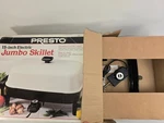 Presto 15-INCH Electric Jumbo Skillet Nib 06821 Evernu Cover Made Usa. Fixed Price $39.99.