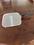 Saladmaster 316TI Titanium Stainless Steel 11 Square Griddle Pan. Fixed Price $349.00.