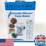 F&w Kitchen Basics 3 1 Manual Meat And Vegetable Grinder Mincer Size. Fixed Price $26.99.