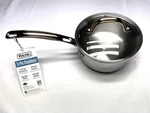 Viking 1.5 Qt Pot With Glass Lid, 3-PLY Stainless Steel, Copper Handle, New. Fixed Price $69.99.