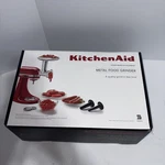 Kitchenaid Ksmmga Metal Food Grinder Attachment - Silver. Fixed Price $54.95.