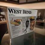 West Bend 12 Inch Electric Skillet Non-stick Adjustable Temp Dishwasher Safe. Fixed Price $49.99.
