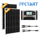 200W Solar Panel Kit 12V Off-grid Systems 30A Mppt Controller For Rv Boat. Fixed Price $149.76.