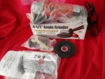 New Buffalo Tools 4-1/2 Inch Electric Angle Grinder 10000 Rpm 500 Watts 4.2 Amps. Fixed Price $19.99.