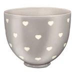Kitchenaid 5-QUART Layered Hearts Ceramic Bowl For Quarts,. Fixed Price $170.05.