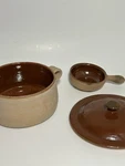 French Vallauris Terracotta Bean Pot,andre Roucard Vintage.... Fixed Price $49.00.