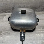 Sunbeam Electric Skillet Frying Pan Model 61B With Cord And Lid Vintage *works. Fixed Price $28.95.
