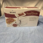 Rival Electric Meat Food Grinder Model 2275WN 200 Watts All Attachment Included. Fixed Price $36.00.