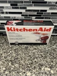 Kitchenaid Stand Mixer Grinder Food Tray Attachment. Nib New Box. Fixed Price $13.99.