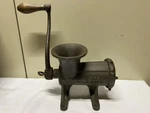 Vtg Primitive Rustic Cast Metal Enterprise No 12 Table Top Kitchen Meat Grinder. Fixed Price $90.00.