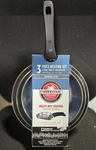 Farberware Stainless Skillets - 3PC Nesting Set 8.25", 10", 11" New. Fixed Price $60.00.