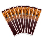 Wild Game Meat Snack - Elk And Beef Hickory Smoked Jerky 10 Pack. Fixed Price $35.24.
