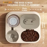 2-IN-1 Automatic Cat Food & Water Dispenser Integrated Feeding Bowl. Fixed Price $20.78.