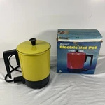 Vintage Valiant Harvest Gold 4-CUP Hot Pot Electric #15/2306 Retro Yellow Tested. Fixed Price $13.99.