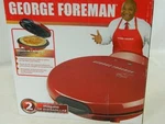 George Foreman 6-SERVING Non-stick Quesadilla Maker GFQ001 Red/black Brand New. Fixed Price $22.85.