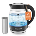 Chefman Fast-boil 1.8L Electric Kettle, 1500W With Tea Infuser Free Shipping.. Fixed Price $37.99.