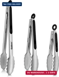 Tongs For Cooking - Heat Resistant 600 Degrees Stainless Steel Kitchen Tong,heav. Fixed Price $19.24.