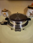 Vintage Westminster Electric Frying Pan Skillet Countertop Cooker Read. Fixed Price $49.99.