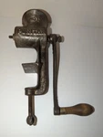 Griswold Puritan Brand No. 11 Vintage Meat Grinder Clamp-on Crank Model 2468. Fixed Price $16.00.