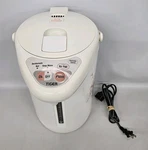 Tiger PDA-B380 3.8L Floral Pink Electric Water Boiler Warmer Tested Works Large. Fixed Price $69.95.