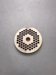 Alfa 3/16 Hbls & W Chopper Plate, Hub Size 12, Hole For #12. Fixed Price $12.00.