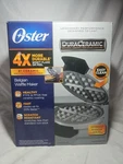 Oster Duraceramic Belgian Waffle Maker Stainless Steel CKSTWF1502-ECO 8" Inch. Fixed Price $15.00.
