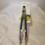 Kitchenaid Utility Tongs Stainless Steel 12" KO091OHSSA - Brand New. Fixed Price $12.50.