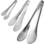 Msy Bigsunny Chef Kitchen Tongs Stainless Silver 7" 9" & 11" Serving. Fixed Price $28.88.