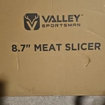 Valley Sportsman Electric Meat Slicer 8.7" Blade For. Fixed Price $85.00.