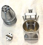 Vtg Rival Grind-o-matic Salad Maker Attachment (401-029) & 5 Blades. Fixed Price $15.00.