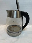 Chefman RJ11-17-STI 1.8L Electric Glass Kettle W/ Diffuser No Base. Fixed Price $15.07.
