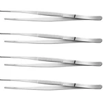 Yaomiao 4 Packs Bar Tweezers Long Garnish Tongs 8 Inch, Silver. Fixed Price $17.53.