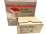 Kitchenaid Fga Food Grinder Mixer Attachment + Ssa Sausage Stuffer Set Read. Fixed Price $21.59.