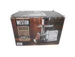 Weston Electric Meat Grinder & Sausage Stuffer #12, 33-1301-W. Fixed Price $209.99.