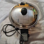 Vintage Saladmaster #7817 Oil Core 11 Electric Skillet W/ Vapor Lock Lid Works!. Fixed Price $75.00.