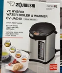 Zojirushi Hybrid Water Boiler & Warmer CV-JAC40. Fixed Price $180.00.