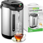 Nutrichef 3.38 Qt Insulated Stainless Steel Digital Hot Pot Water Kettle (used). Fixed Price $45.99.
