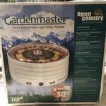 Open Country Sportsmans Kitchen Garden Master Food Dehydrator 1000 Watt. Fixed Price $50.00.
