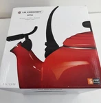 Creuset Traditional Kettle 2.1 Liter / 2.2 Quart Carmine With Fixed Whistle. Fixed Price $69.99.
