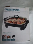 Electric Skillet 12X12 Ceramic Non-stick Coating Kitchen Missing Lid Handle. Fixed Price $19.99.