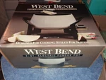 West Bend 2-QT Electric Fondue Pot 88000 Brand New!!!. Fixed Price $34.99.