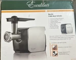 Excalibur Electric Meat Grinder - Black And Silver. Fixed Price $50.00.