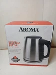 Aroma Electric Kettle One Touch Operation New Open Box. Fixed Price $12.95.