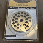 #22 Stainless Steel Grinder Plate 10MM Lincoln Outfitters Sku #31200055. Fixed Price $9.99.