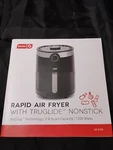 Dash Rapid Air Fryer - Truglide Nonstick 2.4 Quart 1200 Watts New In Box. Fixed Price $75.89.