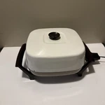 Vtg West Bend 11 Electric Skillet Non Stick W/lid Retro Kitchen Cooktop Used. Fixed Price $25.00.