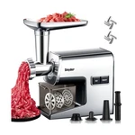 Electric Meat GRINDER,3000 Max Heavy Duty Stainless Steel Mincer With 2 .... Fixed Price $142.48.